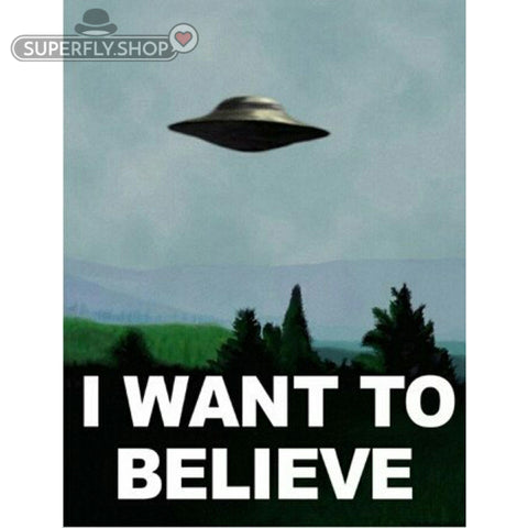 The X-Files "I Want To Believe" Poster